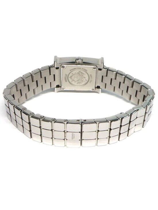 Hermes H Watch Mini 21 mm SS Ashie Bracelet White main image 5